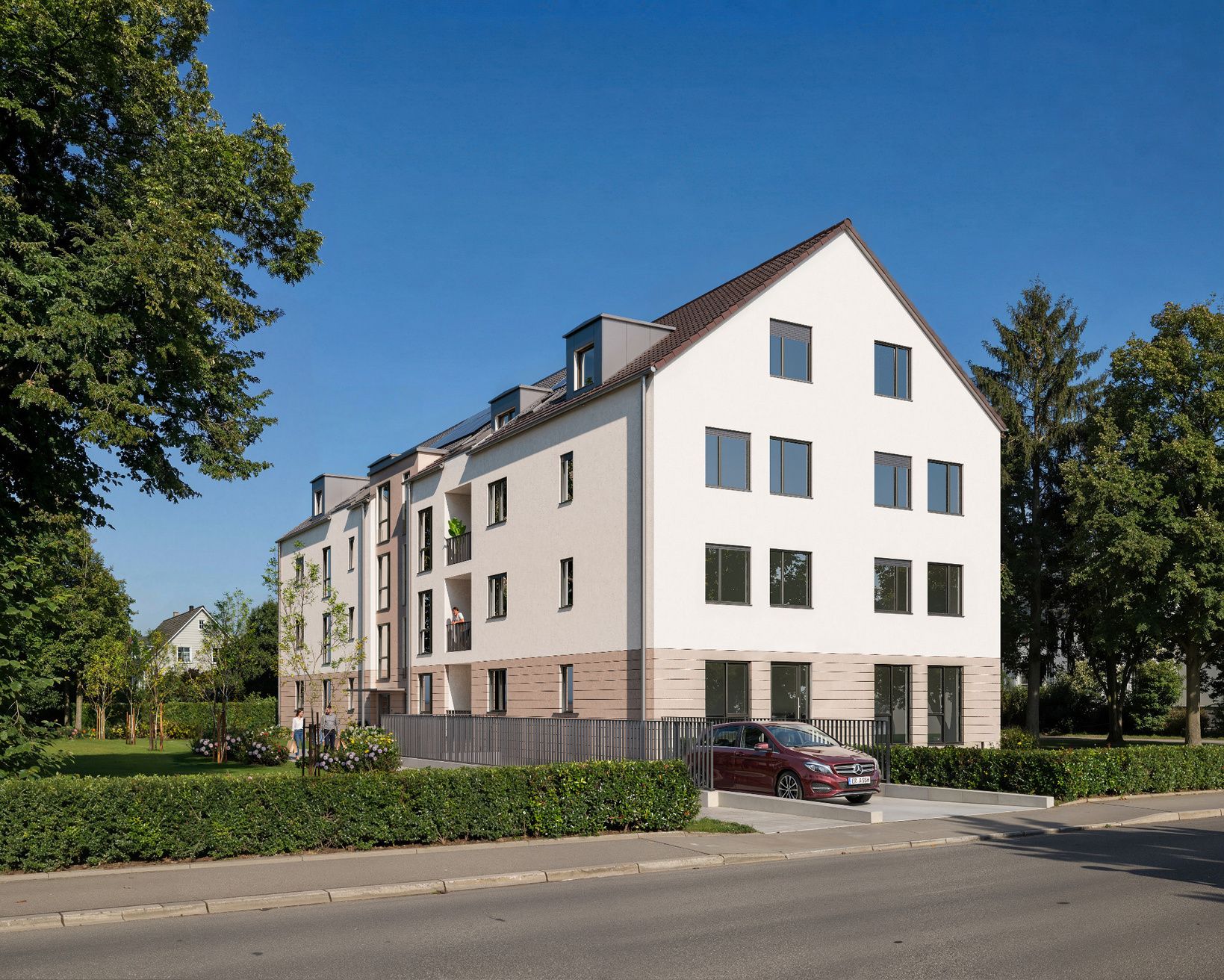 Neubau Karl-Marx-Straße 45 Hanau – Außenansicht